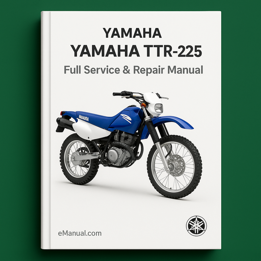 Yamaha Ttr-225 2004 Full Service Repair Manual