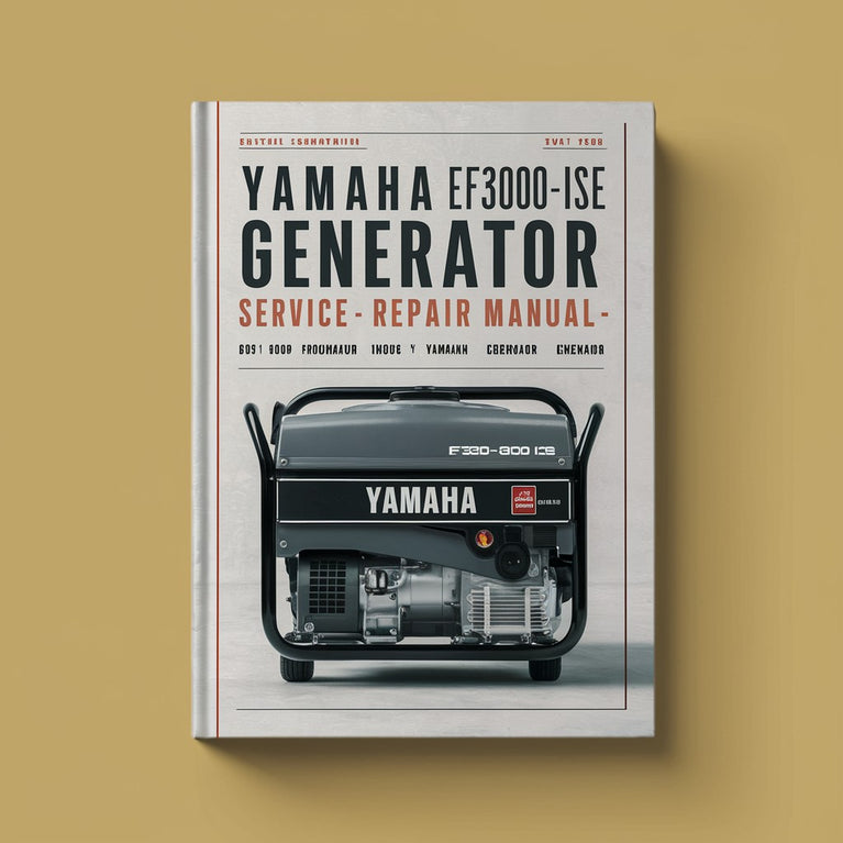 Yamaha EF3000iSE Generator Service Repair Manual