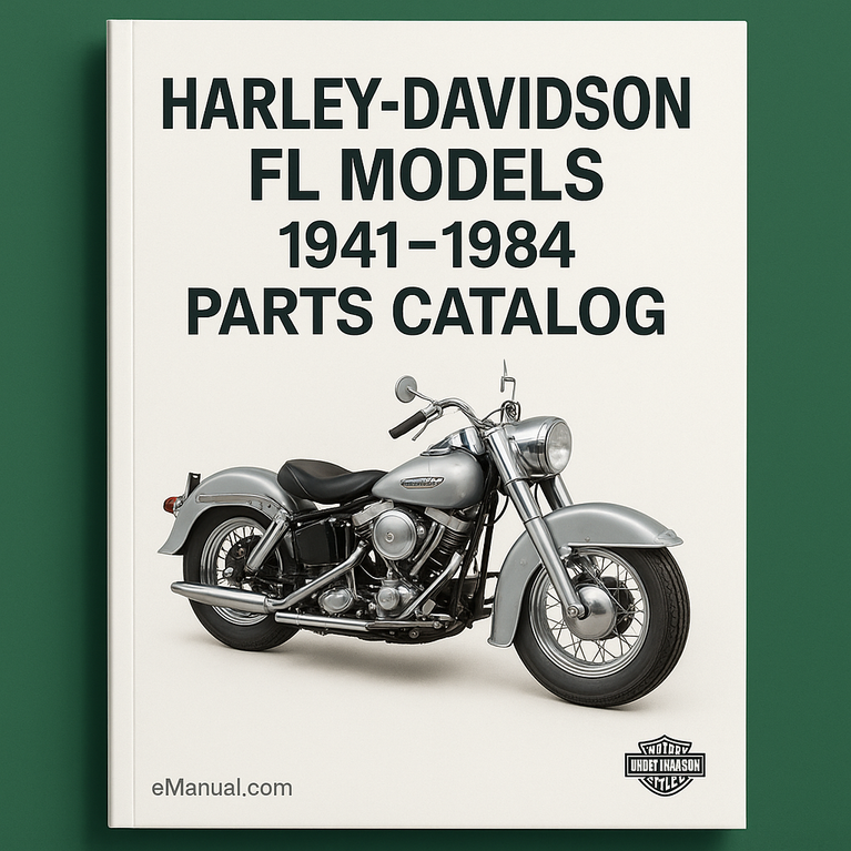 Harley-Davidson FL Models Parts Catalog 1941-1984