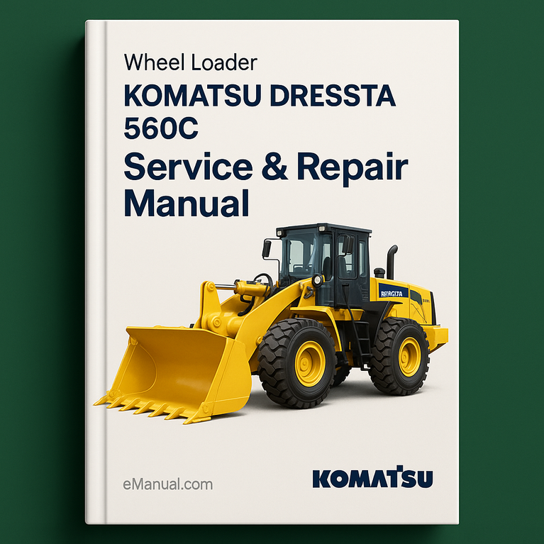 Komatsu Dressta 560C Wheel Loader Service Repair Manual