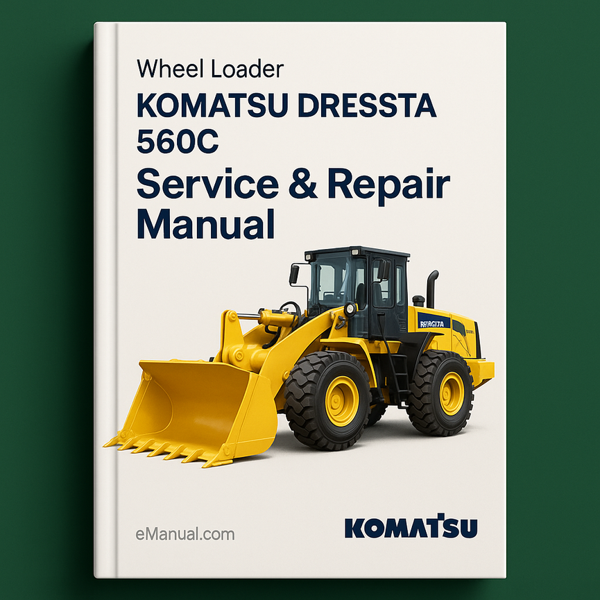 Komatsu Dressta 560C Wheel Loader Service Repair Manual