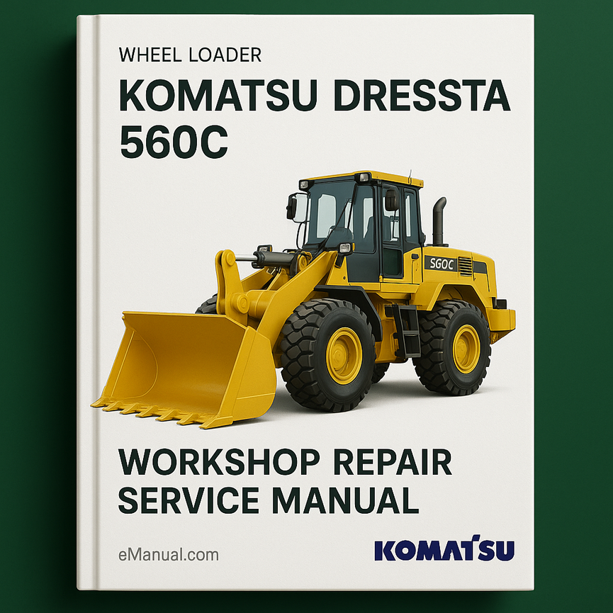Komatsu Dressta 560C Workshop Repair Service Manual