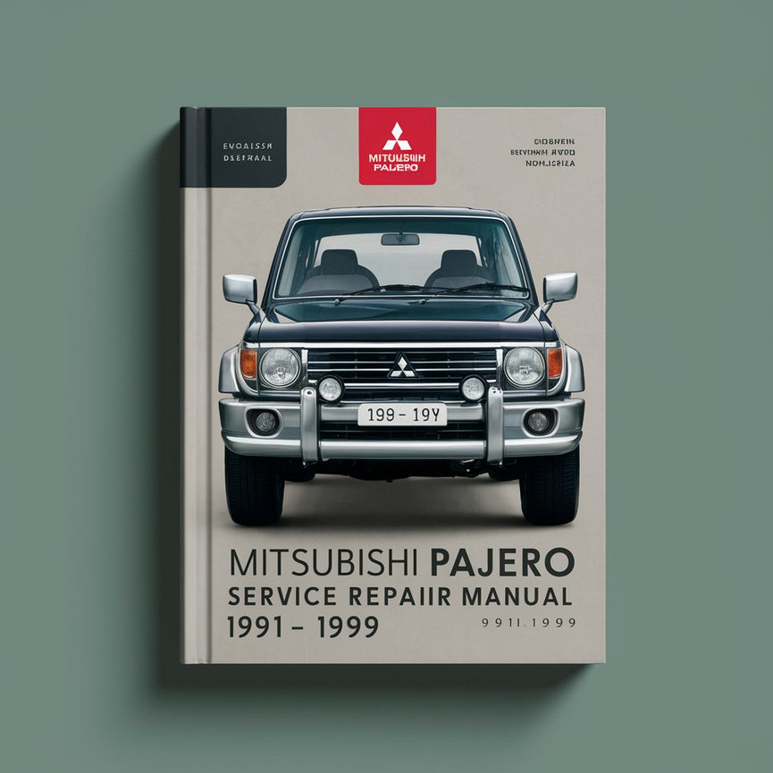 Mitsubishi Pajero Service-Reparaturhandbuch 1991-1999