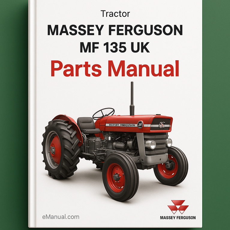 MASSEY FERGUSON MF 135 UK Tractor Parts Manual