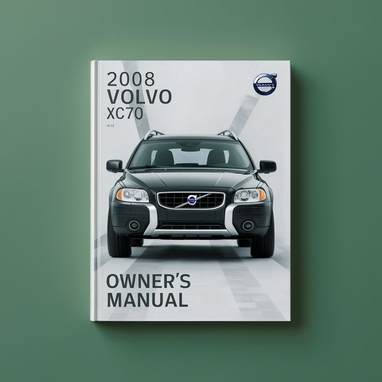 08 Volvo XC70 2008 Owners Manual PDF Download