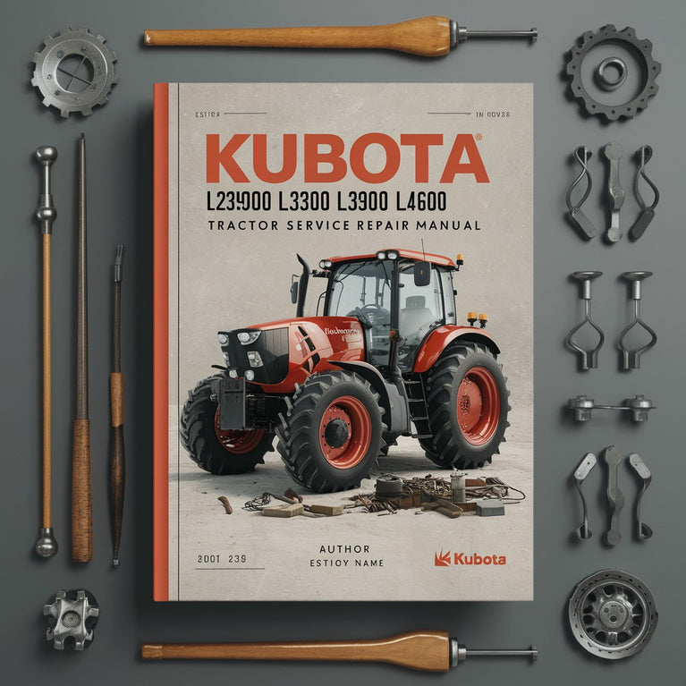 Kubota L2900 L3300 L3600 L4200 Tractor Service Repair Manual