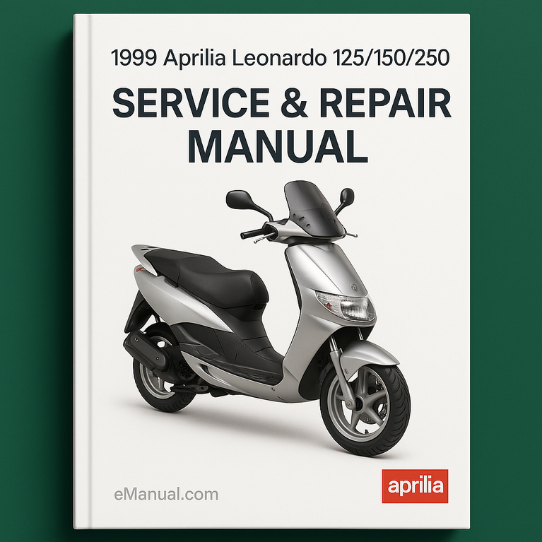 1999 Aprilia Leonardo 125/150 /250 Service Repair Manual