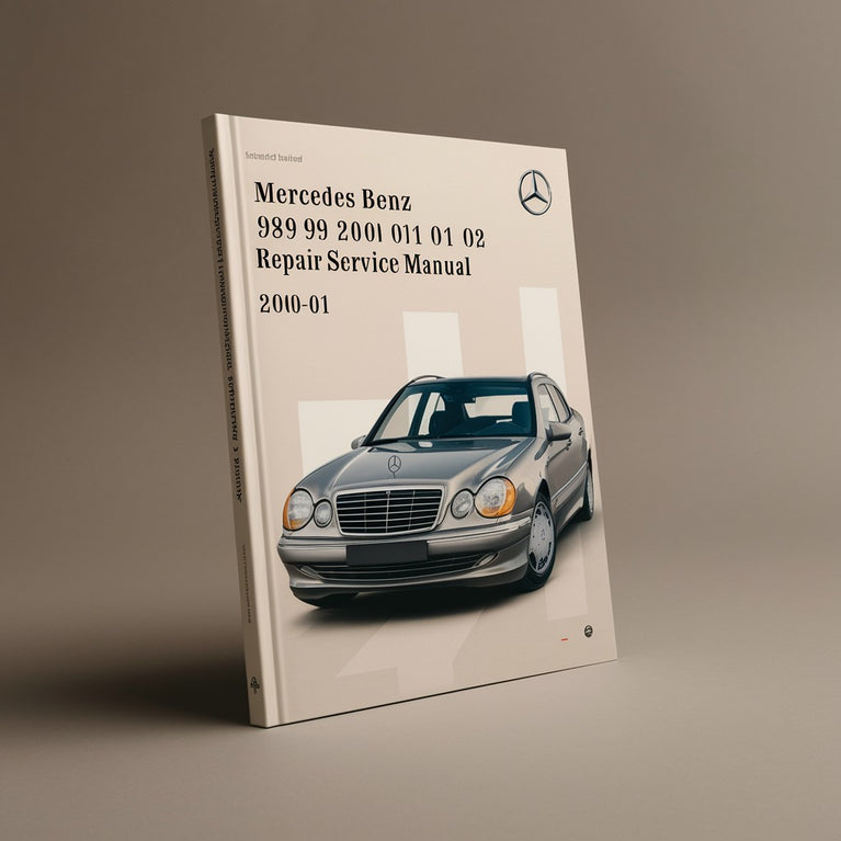 Mercedes Benz E320 98 99 2000 01 02 Repair Service Manual