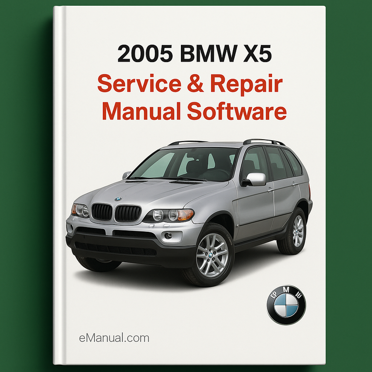 2005 Bmw X5 Service Repair Manual Software