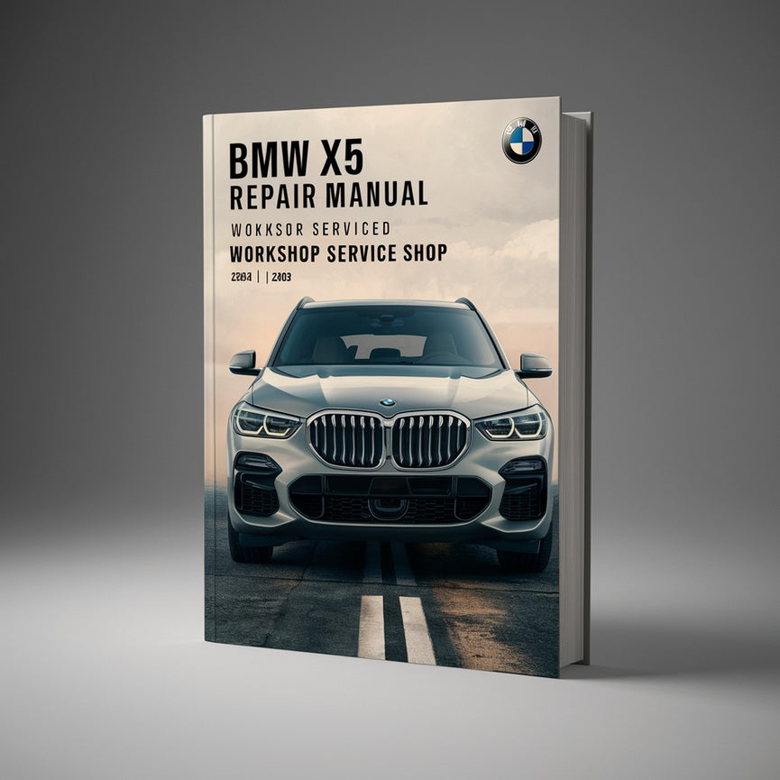 BMW X5 Repair Manual-Workshop Service Shop