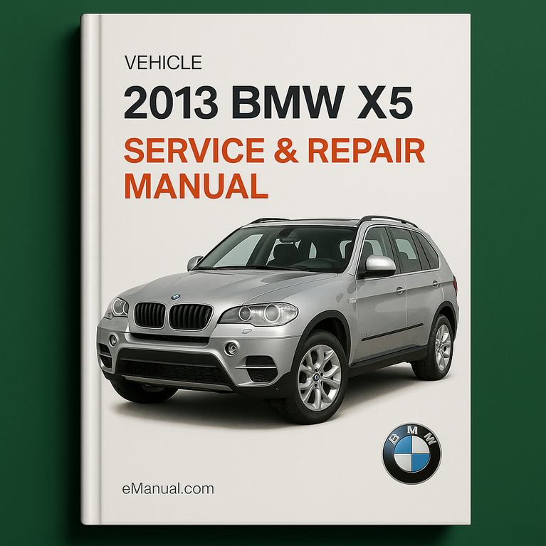 2013 BMW X5 Service & Repair Manual