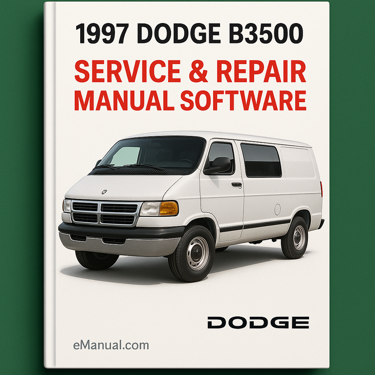 1997 Dodge B3500 Service & Repair Manual Software
