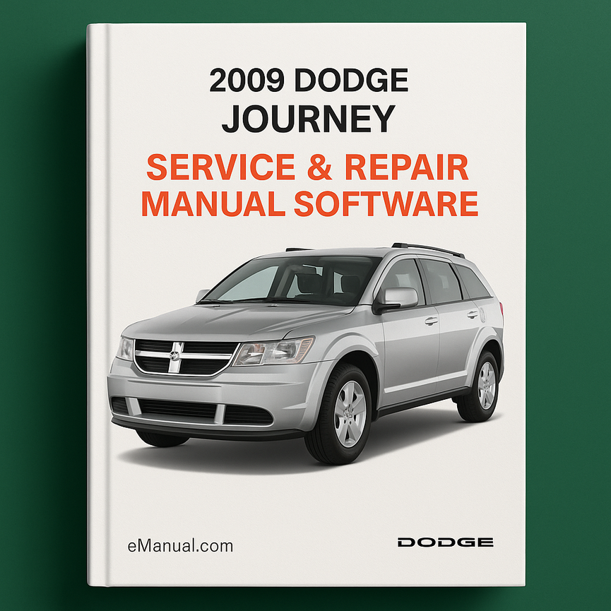 2009 Dodge Journey Service & Repair Manual Software