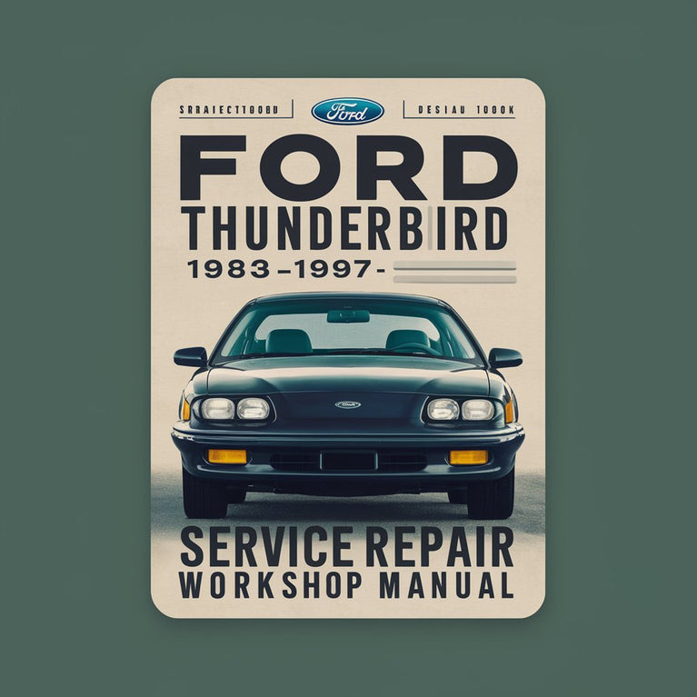 Ford Thunderbird 1983-1997 Service Repair Workshop Manual  Pdf