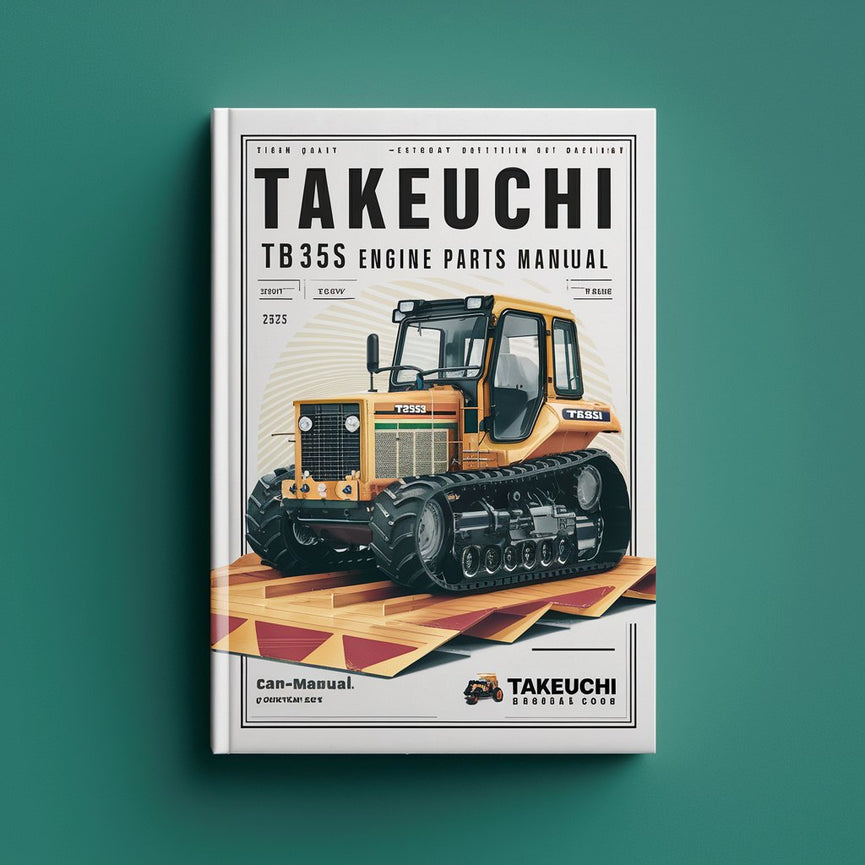 Takeuchi TB35S Engine Parts Manual Download PDF