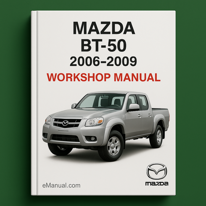 MAZDA BT 50 BT-50 VOL1-2-3 2006-2009 AKTUALISIERTES Werkstatthandbuch PDF-Download