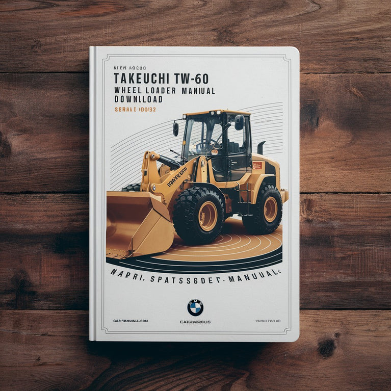 Takeuchi TW60 Wheel Loader Parts Manual Download (Serial No. E104062) PDF