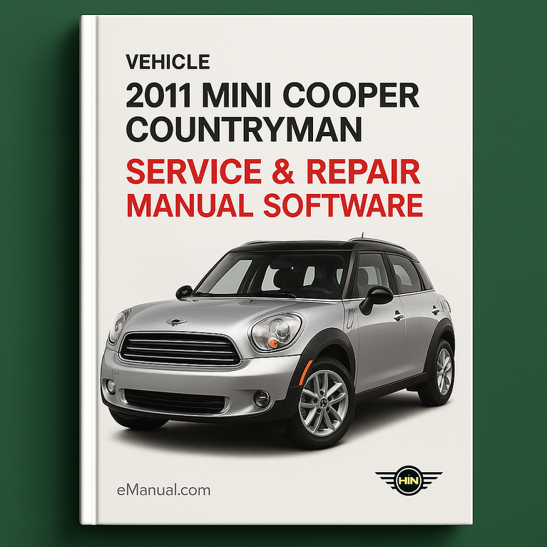 2011 Mini Cooper Countryman Service & Repair Manual Software