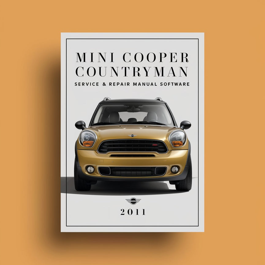 2011 Mini Cooper Countryman Service & Repair Manual Software