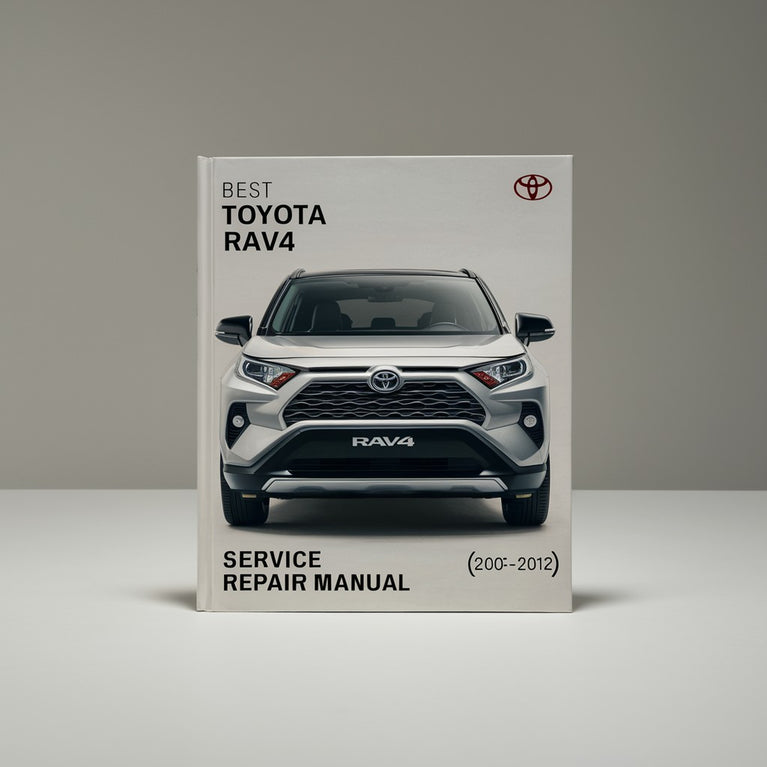 Best Toyota RAV4 Service Repair Manual 2006-2012