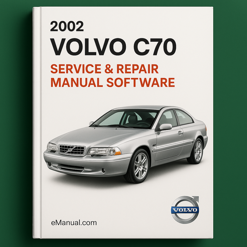 2002 Volvo C70 Service & Repair Manual Software