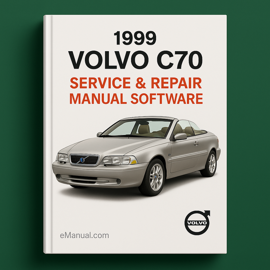 1999 Volvo C70 Service & Repair Manual Software
