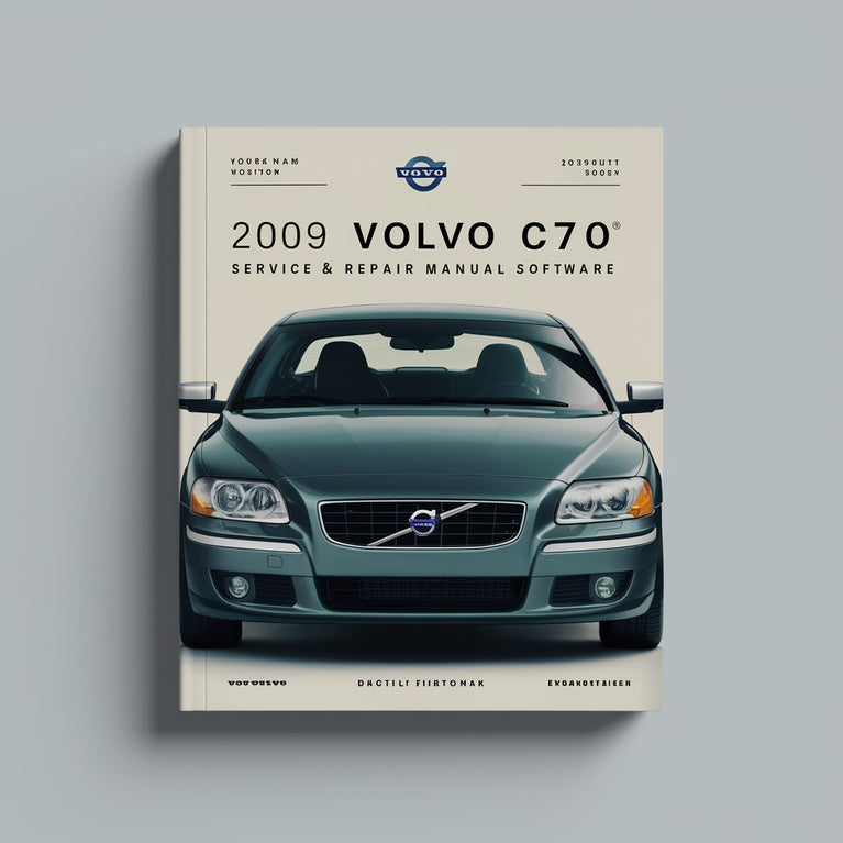 2009 Volvo C70 Service & Repair Manual Software