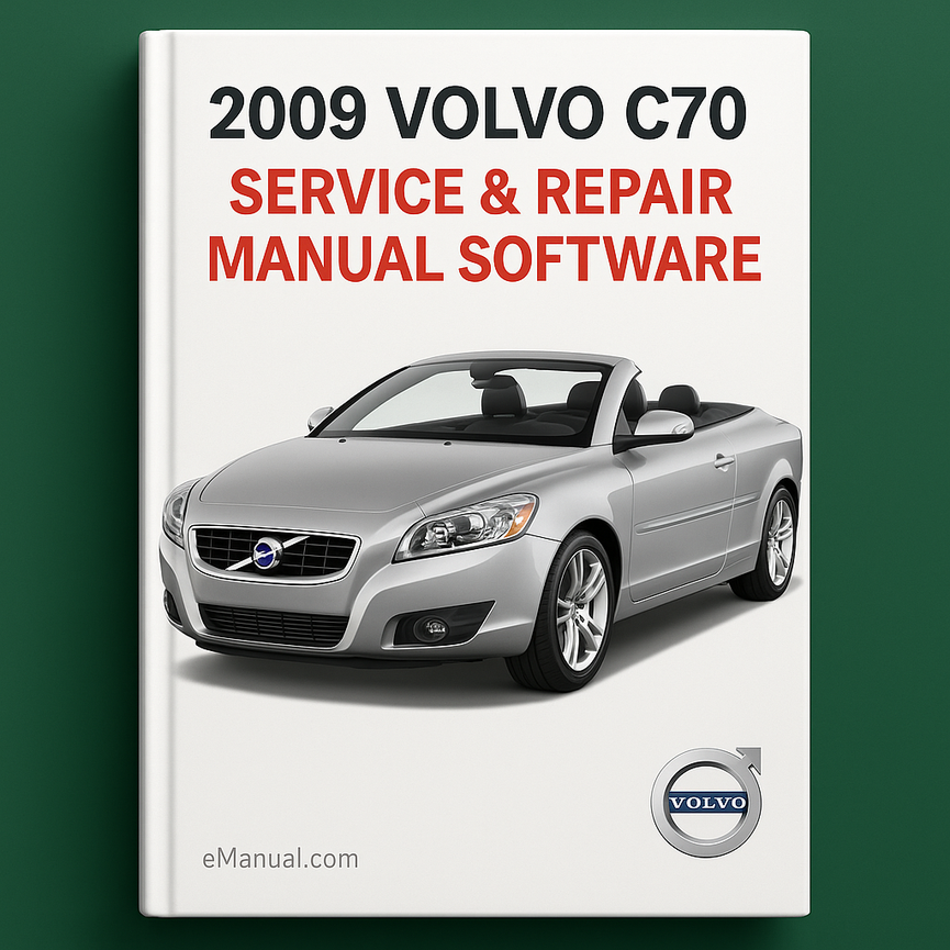 2009 Volvo C70 Service & Repair Manual Software