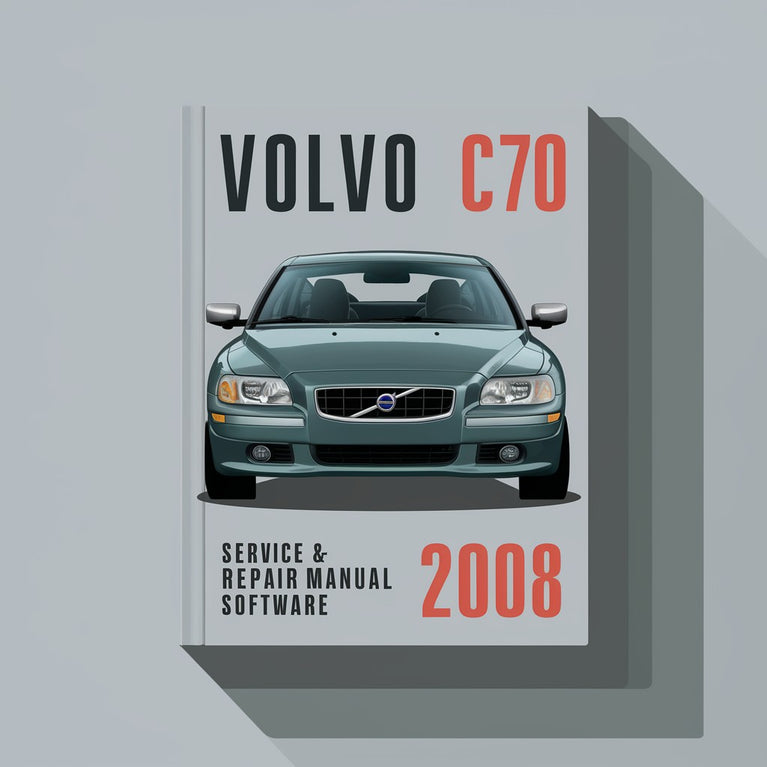 2008 Volvo C70 Service & Repair Manual Software