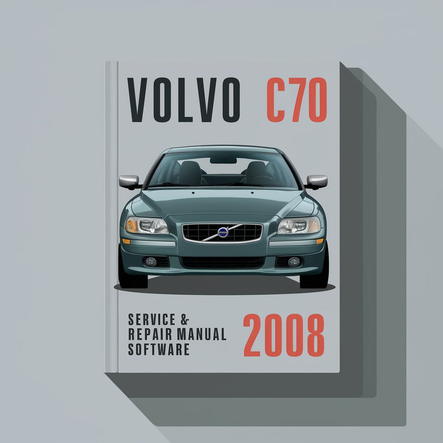 2008 Volvo C70 Service- und Reparaturhandbuch-Software