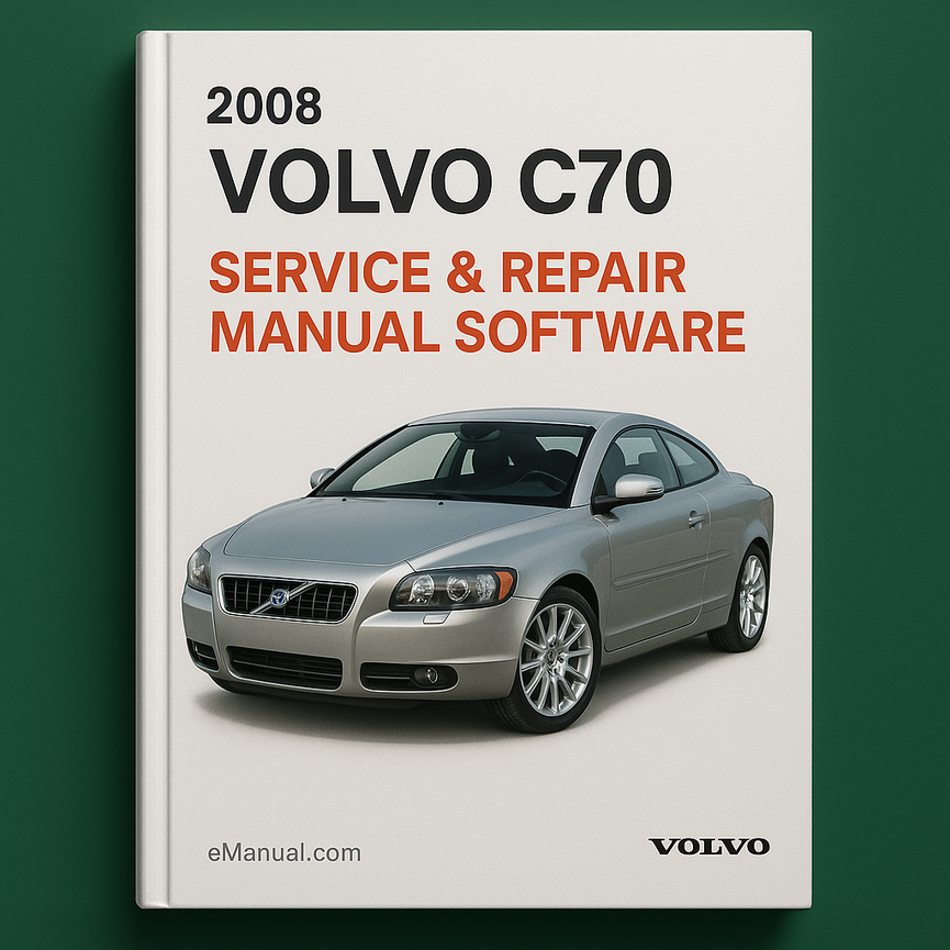 2008 Volvo C70 Service & Repair Manual Software