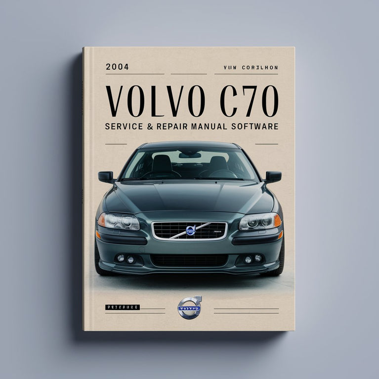 2004 Volvo C70 Service & Repair Manual Software