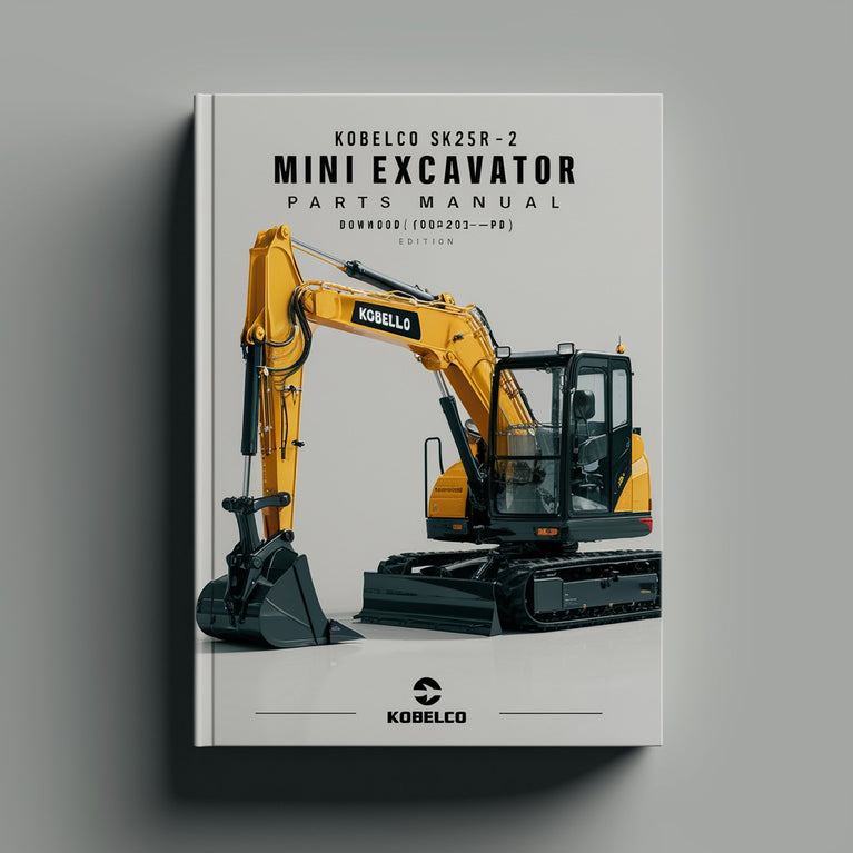 Kobelco SK25SR-2 Mini Excavator Parts Manual  ( PV09-22001- )