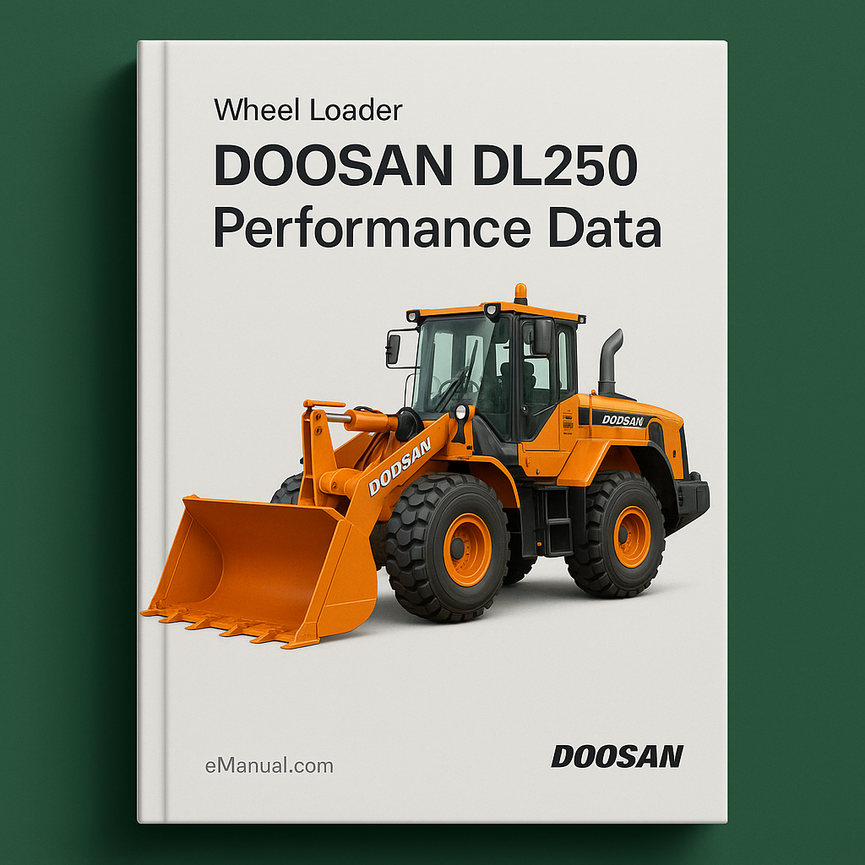 Doosan Wheel Loader DL250 Performance Data