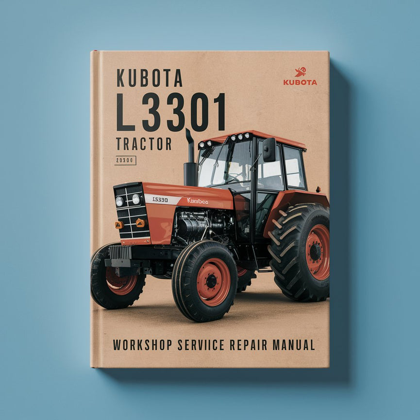 Manual de reparación del servicio de taller del tractor Kubota L3301 Descargar PDF