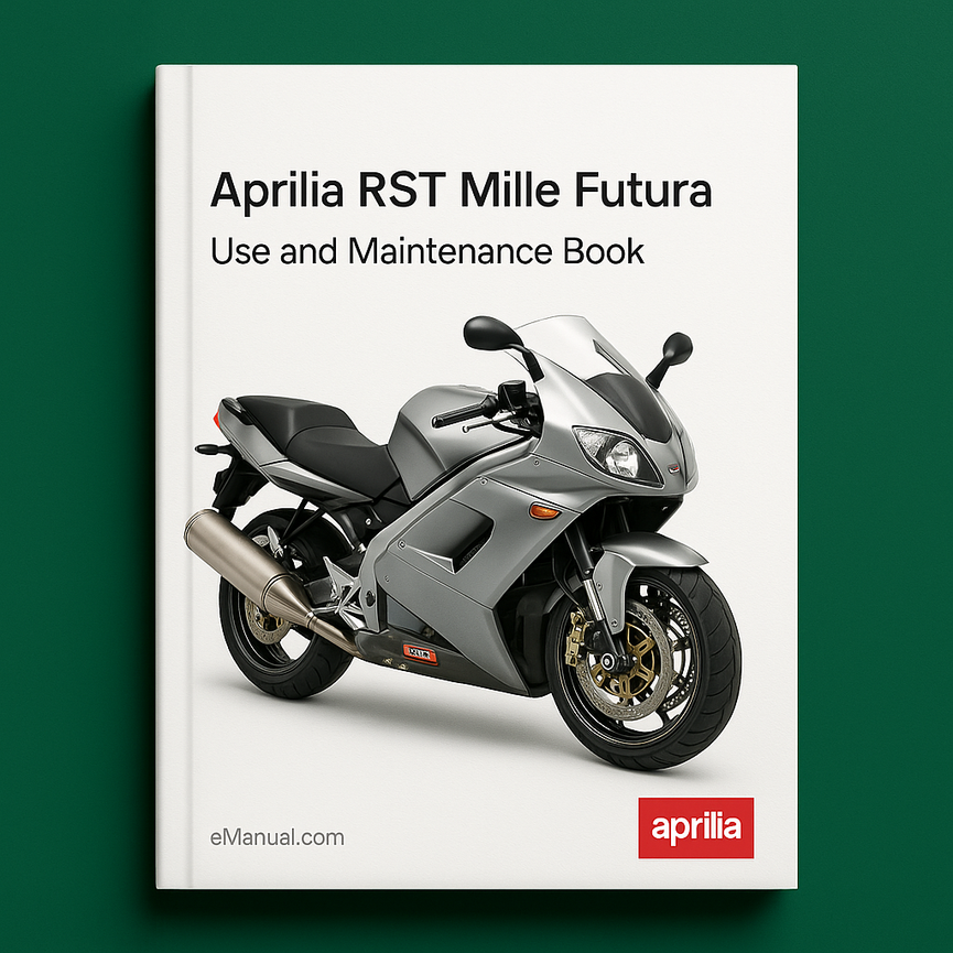 Aprilia RST Mille Futura Use And Maintenance Book