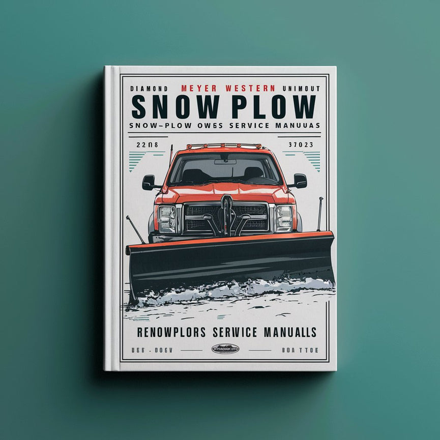 DIAMOND MEYER WESTERN UniMount Snow Plow SNOWPLOW Repair Owners Service ManualS-PDF Download
