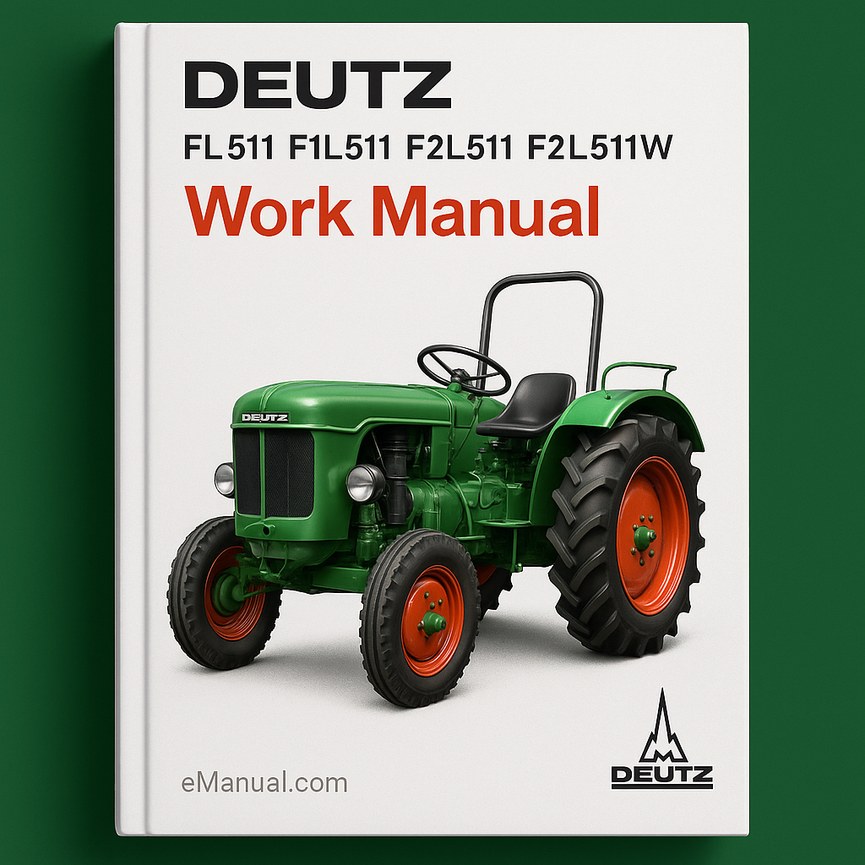 Deutz FL511 WorkManualF1L511 F2L511 F2l511W