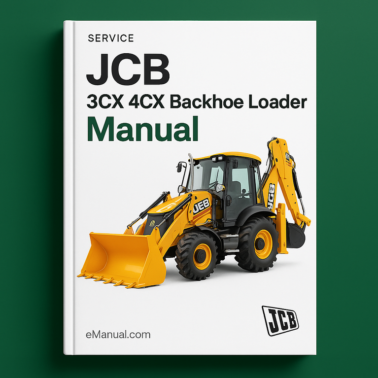 JCB Service 3CX 4CX Backhoe Loader Manual Shop Service Repair Book #5
