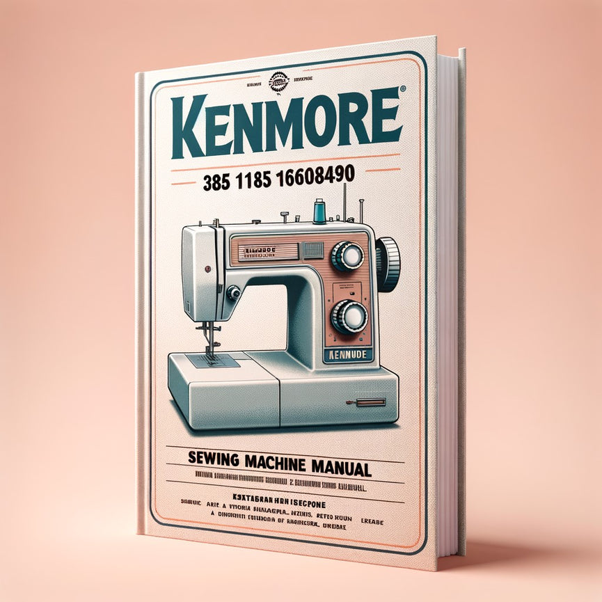 Kenmore 385 11608490 385 12814490 sewing machine Manual