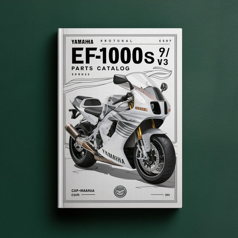 Yamaha EF1000IS 7VV3 KOREA Parts Catalog