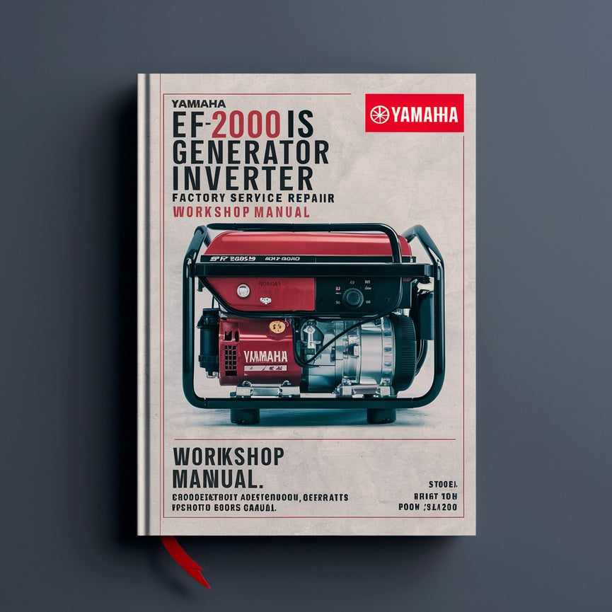 Yamaha EF2000is Generator Inverter Factory Service Repair Workshop Manual