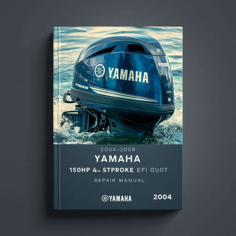 2004-2008 Yamaha 150HP 4 Stroke EFI Outboard Repair Manual