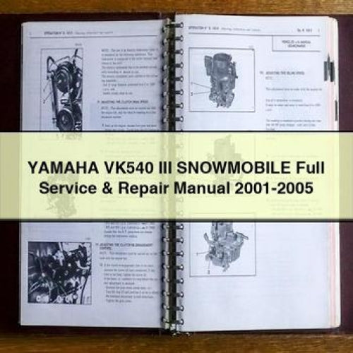 Yamaha VK540 III Snowmobile Full Service & Repair Manual 2001-2005