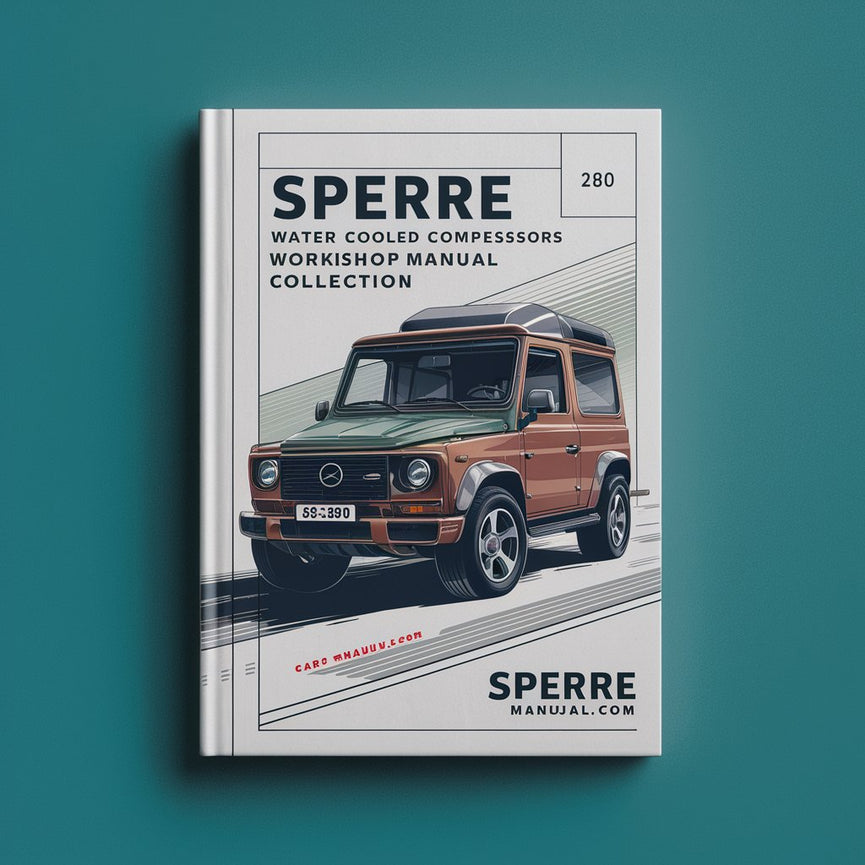 Sperre Water Cooled Compressors Workshop Manual Collection PDF Download