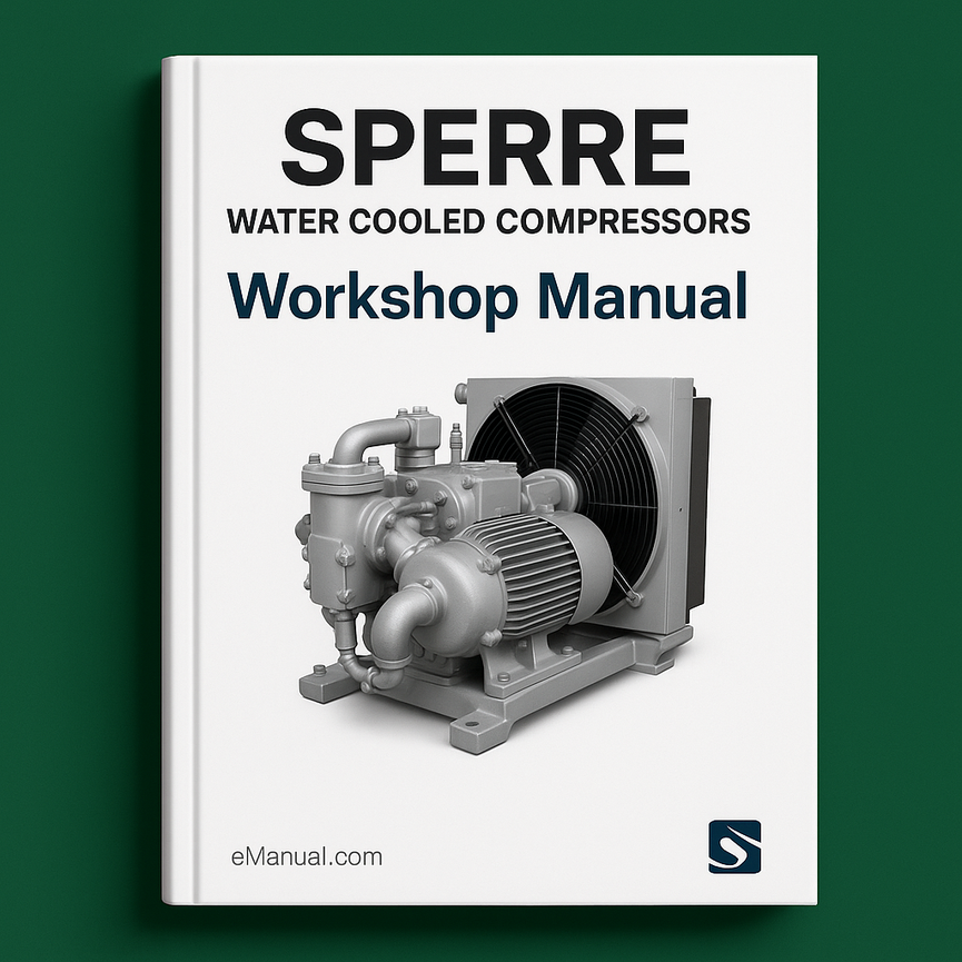 Sperre Water Cooled Compressors Workshop Manual Collection