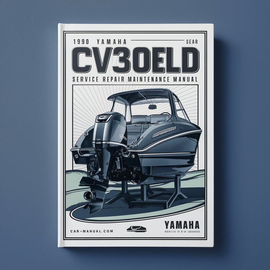 1990 Yamaha CV30ELD Outboard Service Repair maintenance Manual. Factory