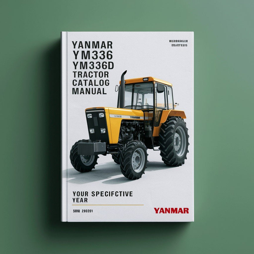 Yanmar YM336 YM336D Tractor Parts Catalog Manual PDF Download