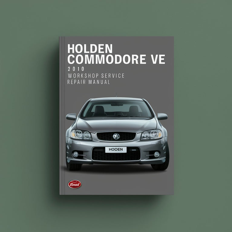 Manual de reparación del servicio de taller Holden Commodore VE 2010 Descargar PDF