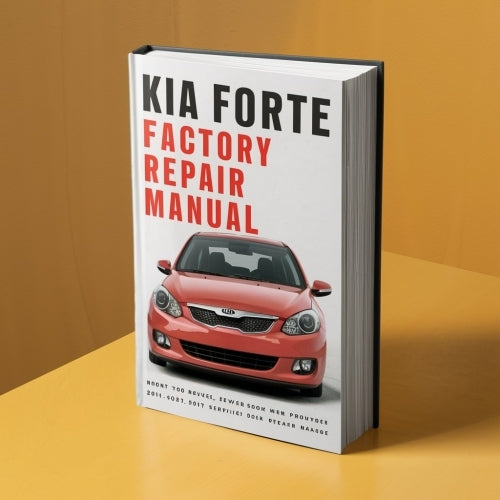 Manual de reparación de servicio de fábrica Kia Forte 2010-2012